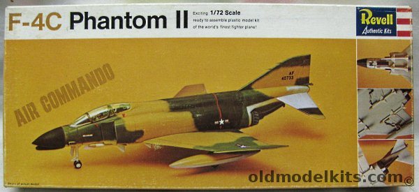 Revell 1/72 F-4C Phantom II - Air Commando Issue, H229-130 plastic model kit